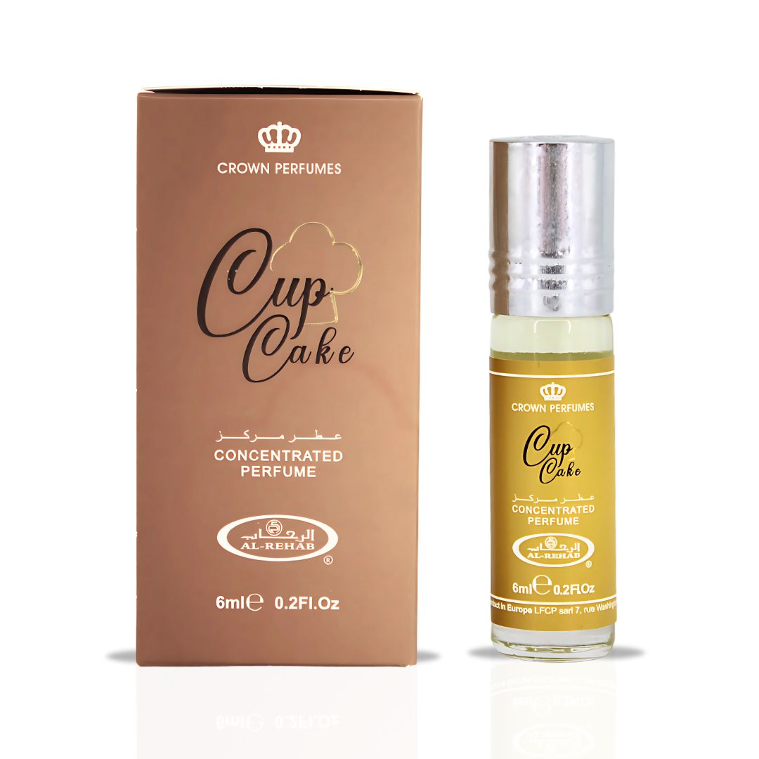 Al Rehab Cupcake Perfume Oil 6ml – Pack of 6 (Half Dozen)