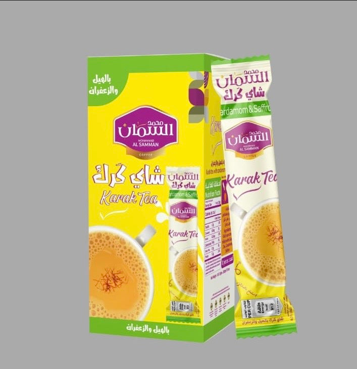 AL SAMMAN KARAK TEA MIX 12/CASE