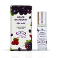 Al Rehab Grape Raspberry Perfume Oil 6ml – Pack of 6 (Half Dozen)