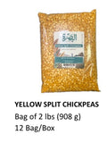 Albasra Yellow Split Chickpeas 2lb x 908