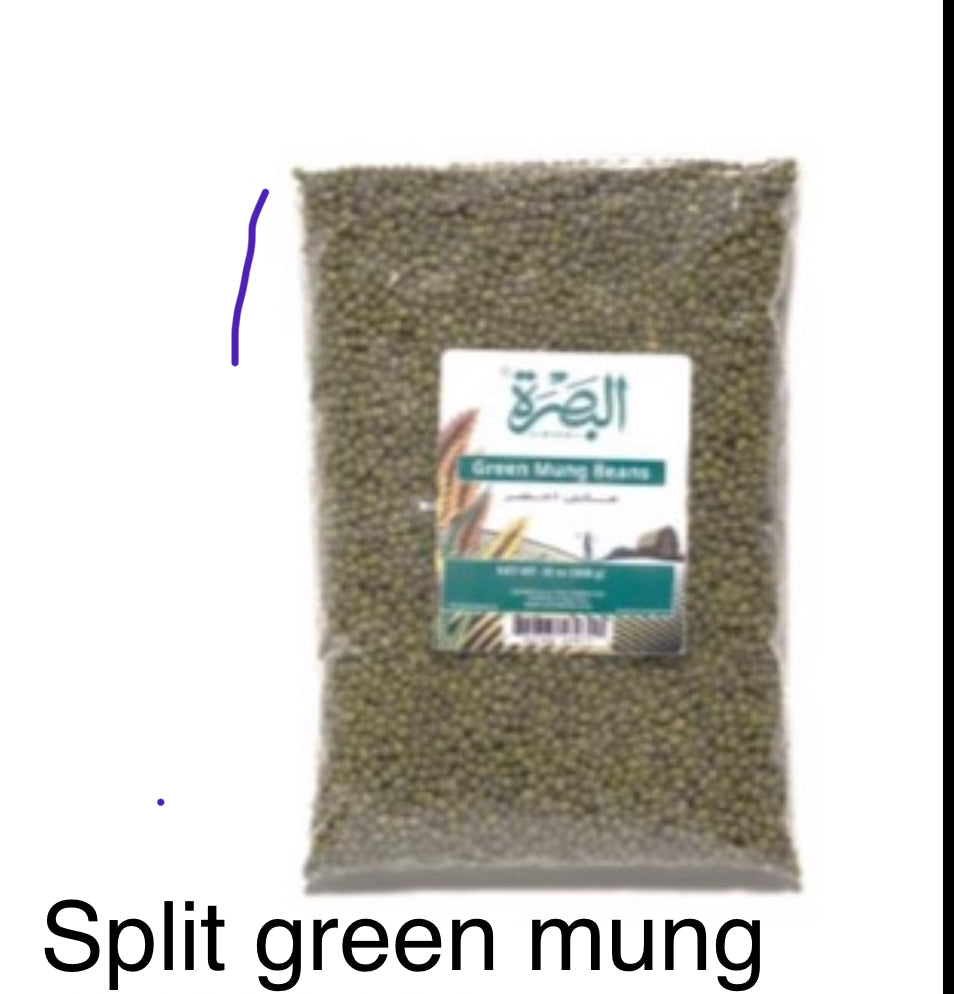 Albasra Split Green Mung 2l