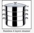 Stainless 4 Layer Steamer 4l