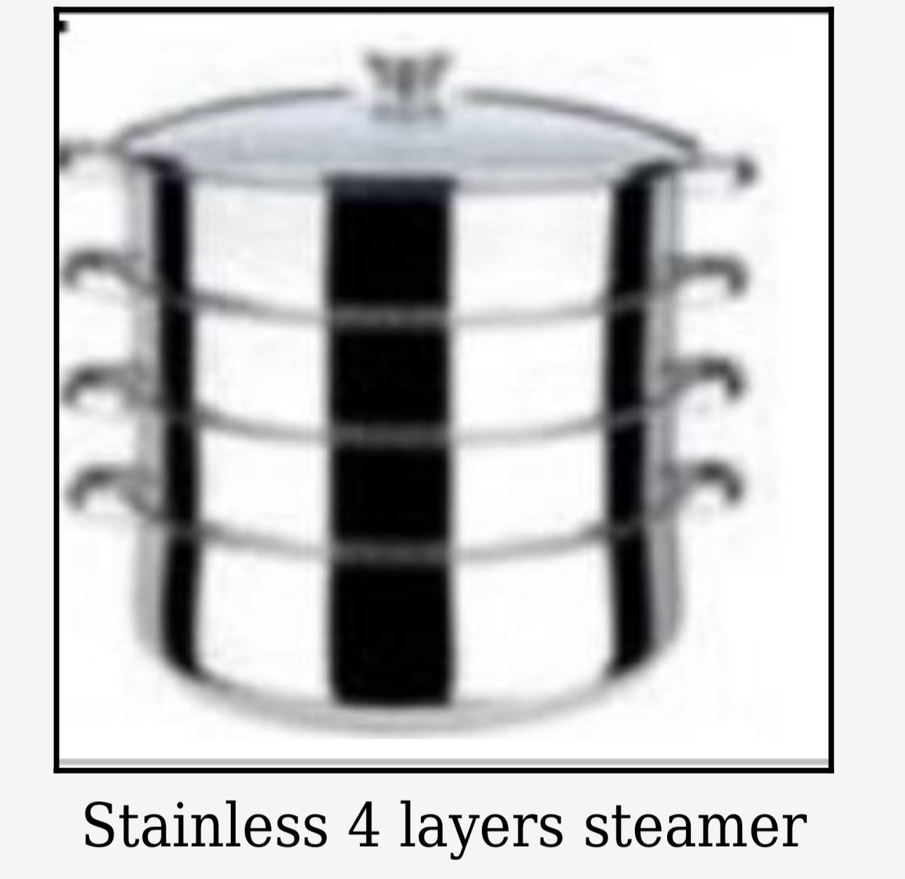 Stainless 4 Layer Steamer 4l