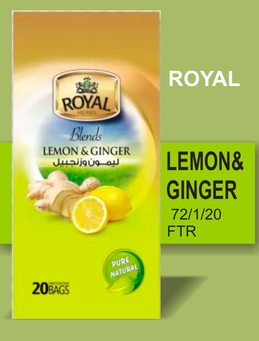 Royal Lemon & Ginger Tea