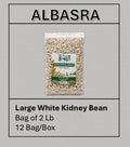 Albasra Large White Kidney Bean 2lb x 12
