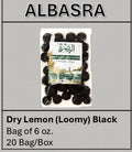 Albasra Dry Lemon (Loomy) Black 6oz x 20