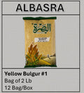 Albasra Yellow Bulgur #1 2lb (908g) 12/box