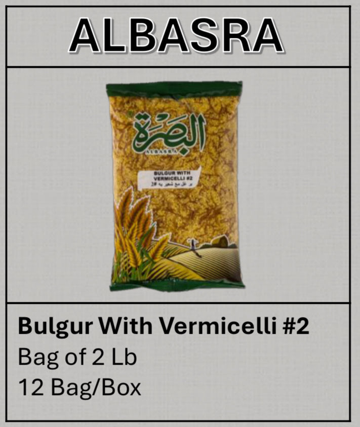 Albasra Bulgur With Vermicelli 2 2lb