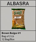 Albasra Brown Bulgur 2lb x 12