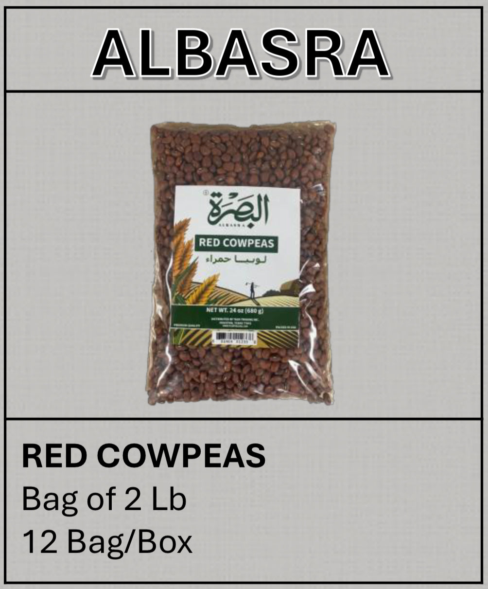Albasra Red Cowpeas 2lb x 12