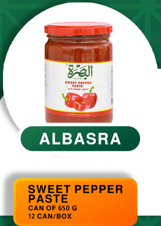 Albasra Sweet Pepper Paste 650g x 12