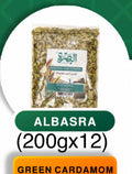 Albasra Green Cardamon 200g x 20