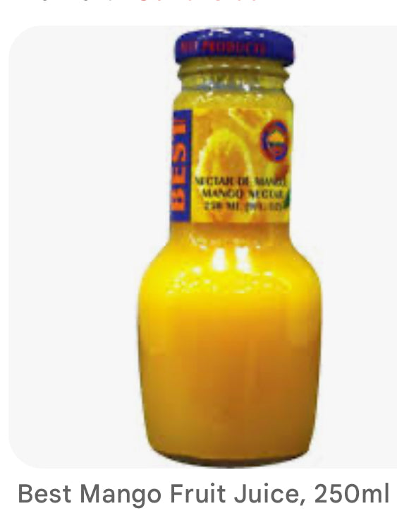 Best Mango Fruit Juice 250ml x 12