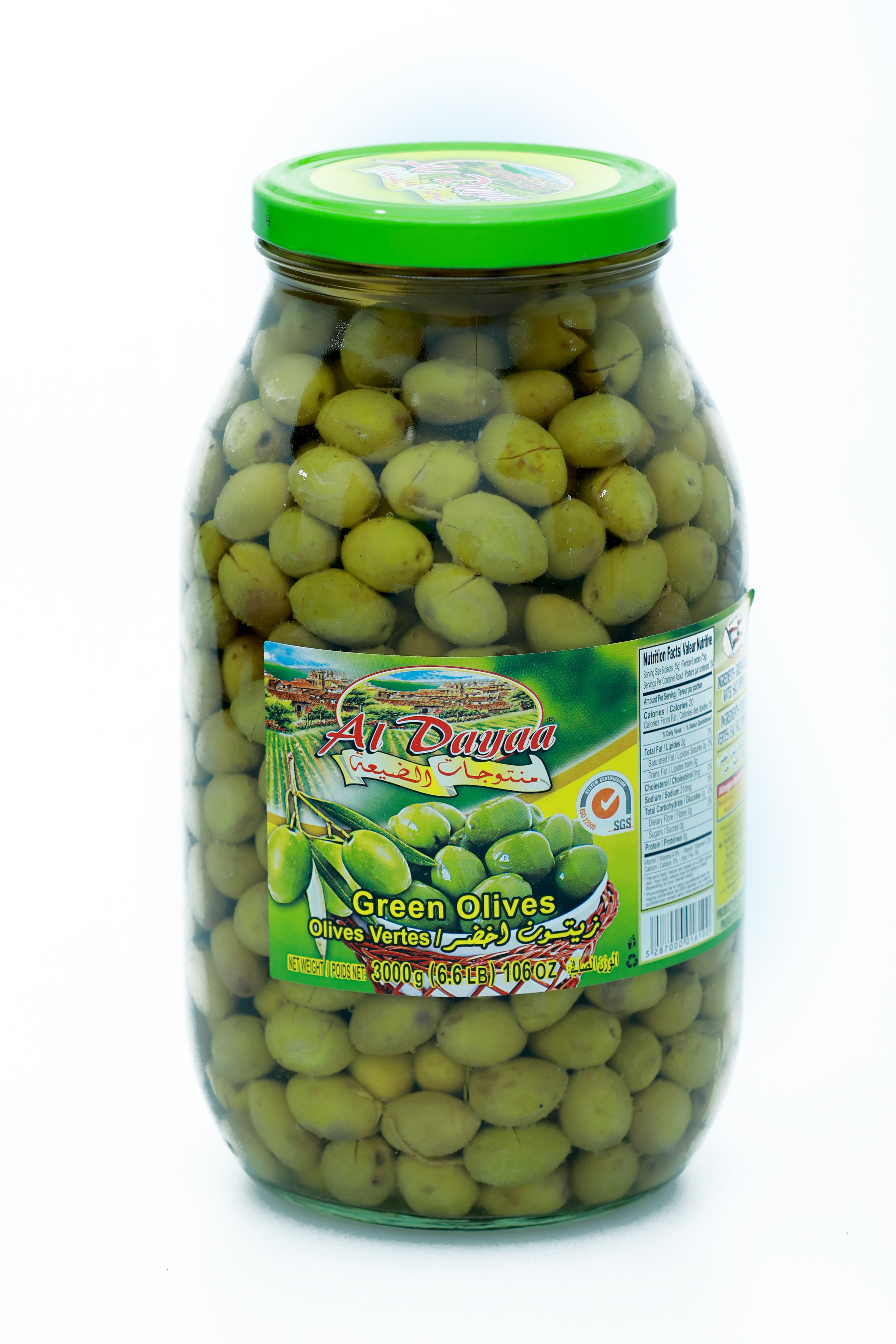 Al Dayaa Green Olives
