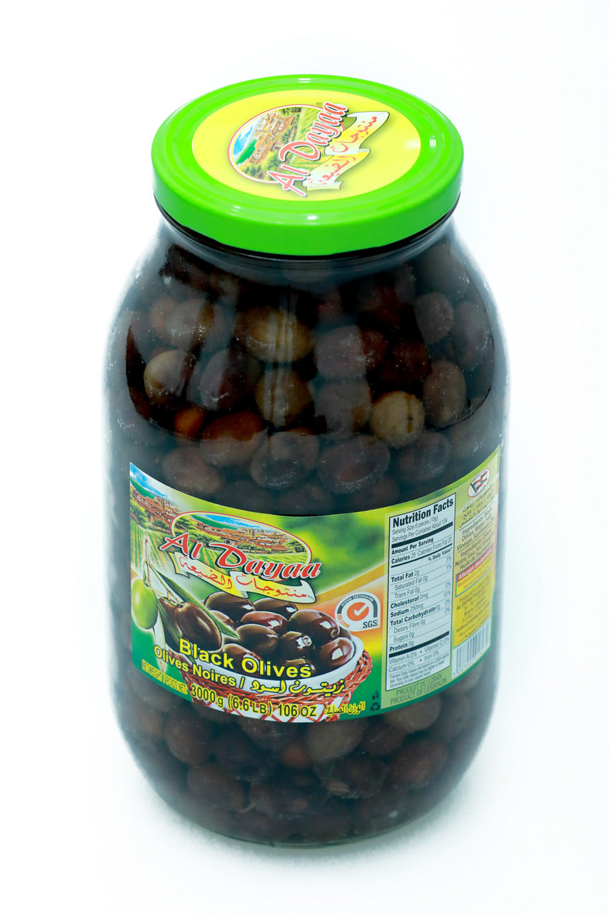 Al Dayaa Black Olives