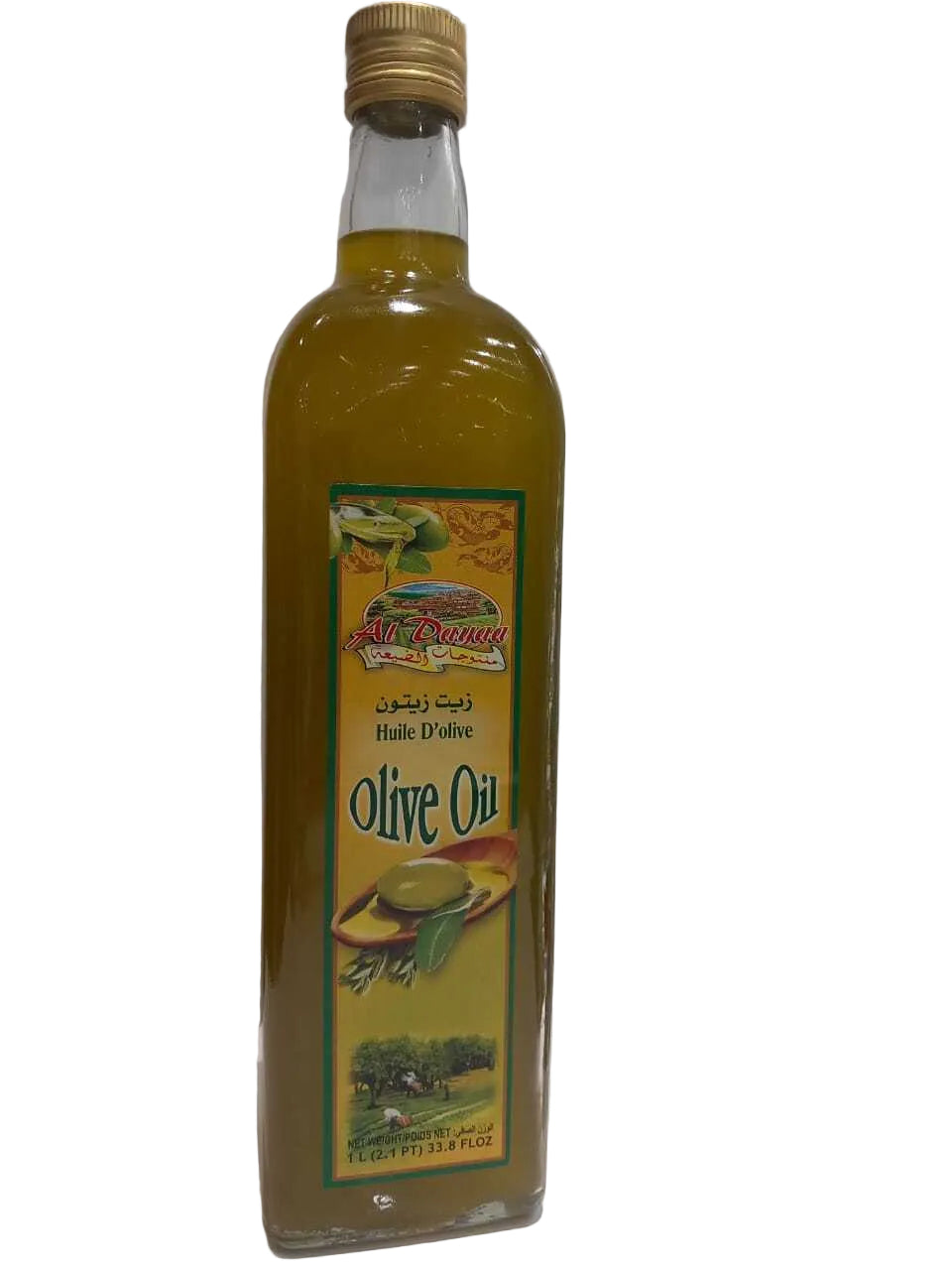 Al Dayaa Extra Virgin Olive Oil 1L x 12