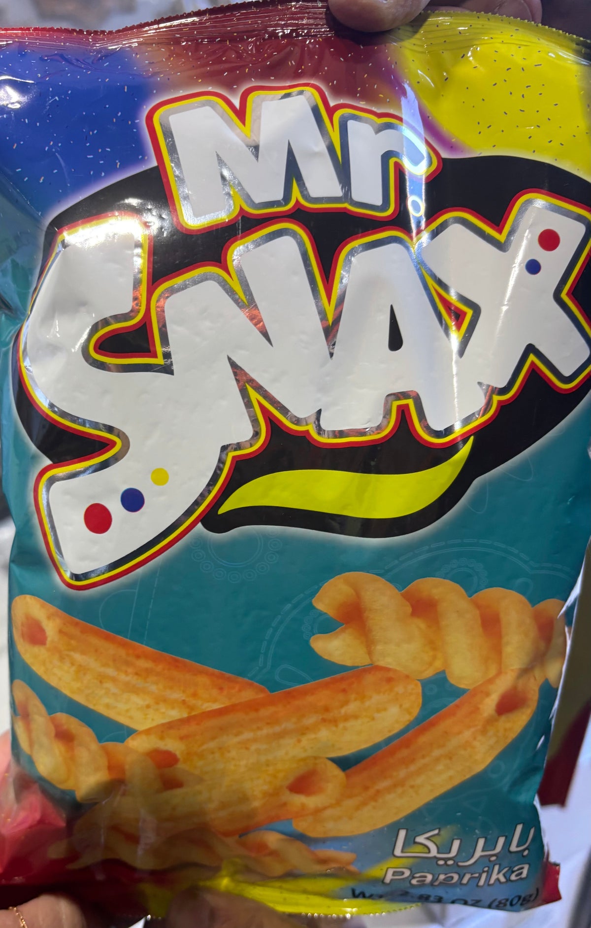 Mr Snax Paprika Flavor 80g x 24