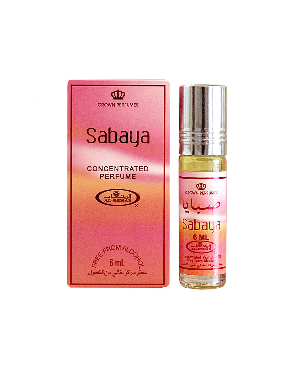 Al Rehab Sabaya Perfume Oil 6ml – Pack of 6 (Half Dozen)