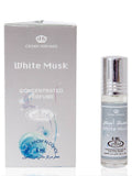 Al Rehab White Musk Perfume Oil 6ml – Pack of 6 (Half Dozen)