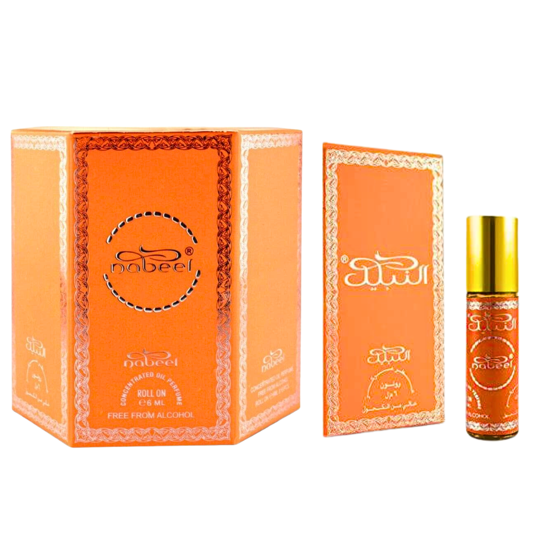 Nabeel Signature Roll-On Perfume Oil 6ml – Pack of 6 (Half Dozen)