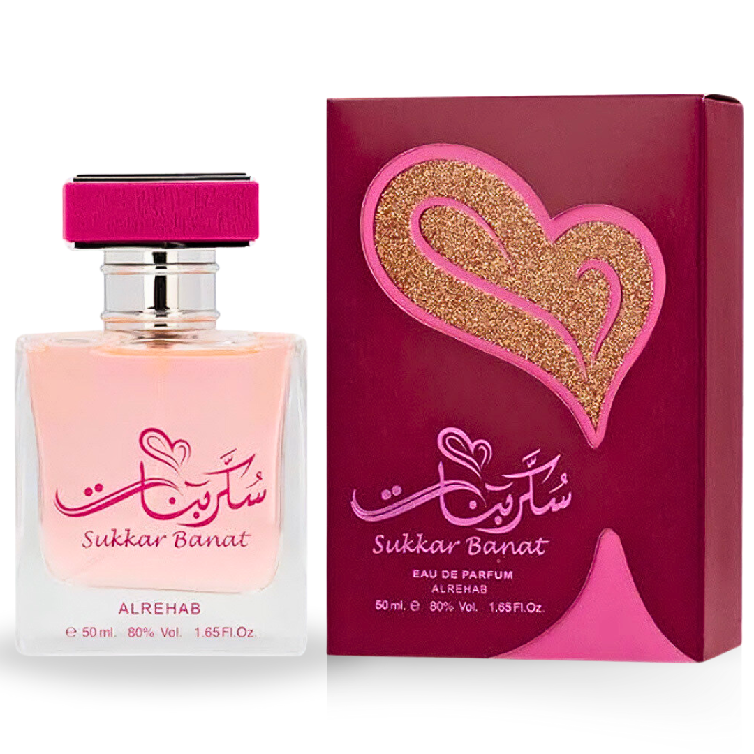 Al Rehab Sukkar Banat Perfume Spray 50ml – Price Per Piece