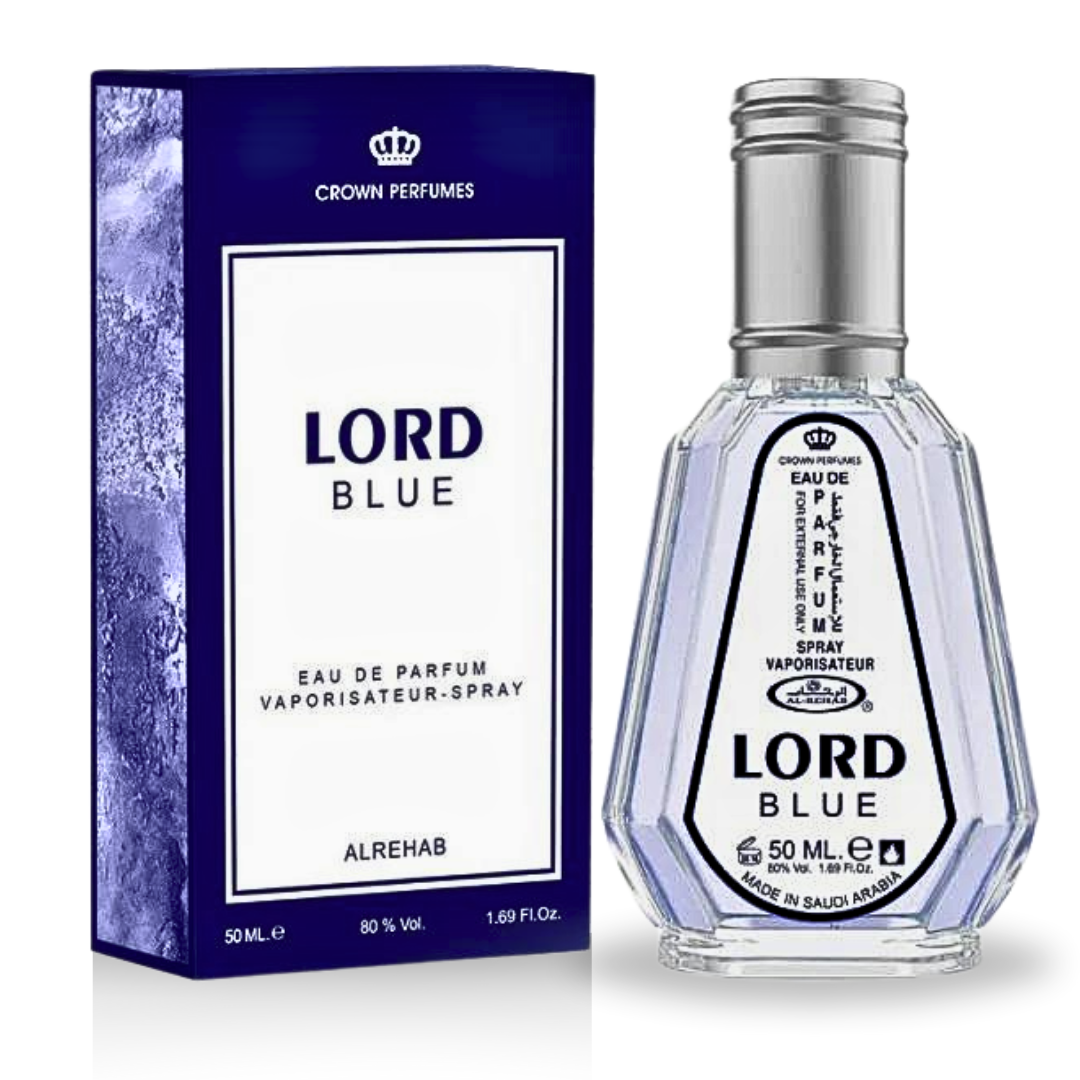 Al Rehab Lord Blue Perfume Spray 50ml – Price Per Piece