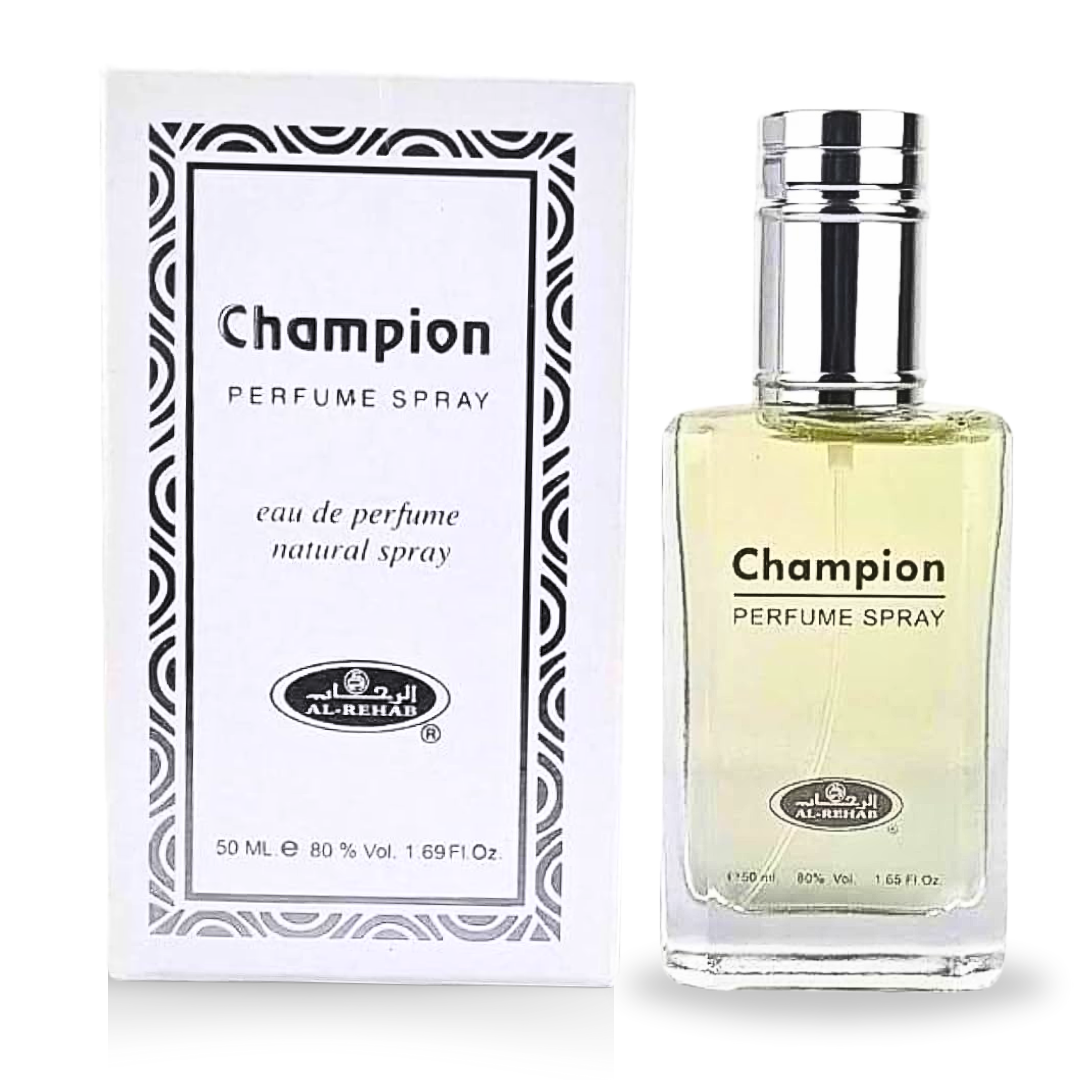 Al Rehab Champion Perfume Spray 50ml – Price Per Piece