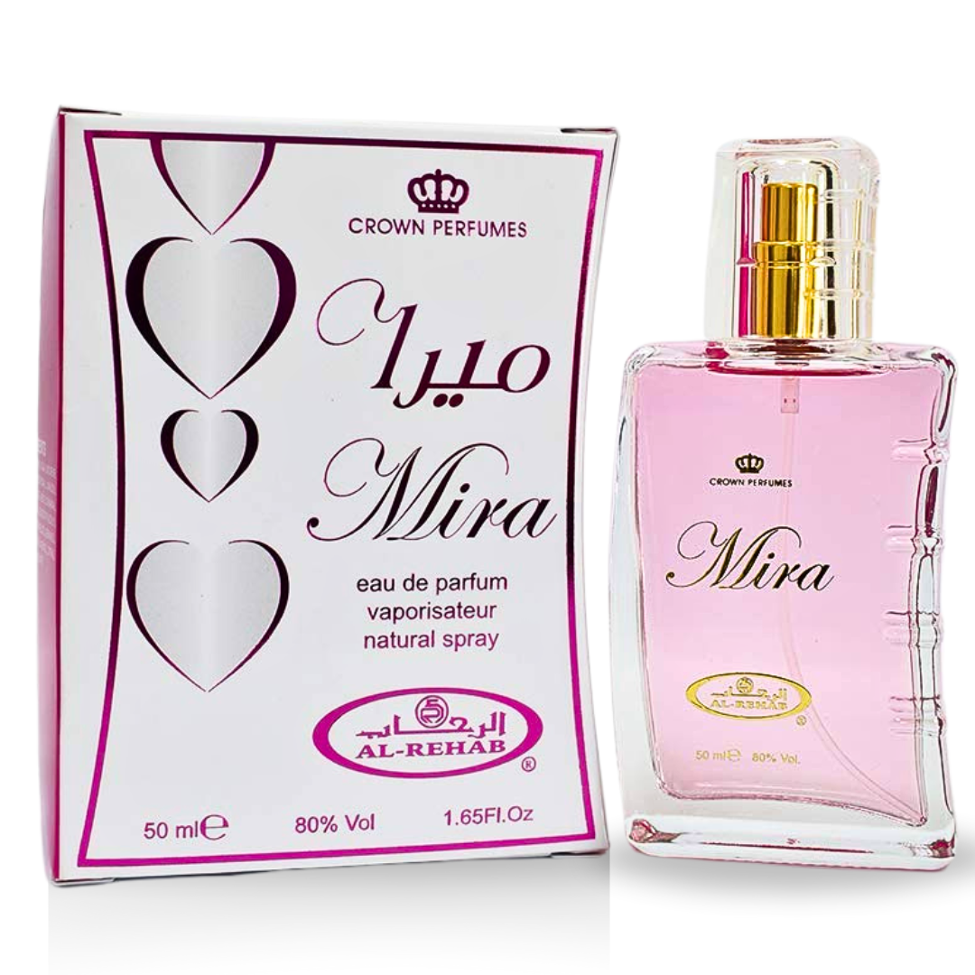 Al Rehab Mira Perfume Spray 50ml – Price Per Piece