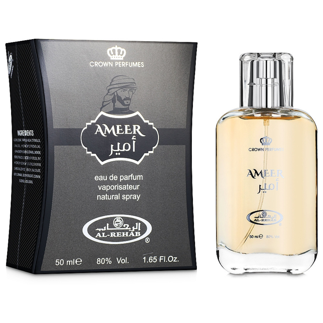 Al Rehab Ameer Perfume Spray 50ml – Price Per Piece