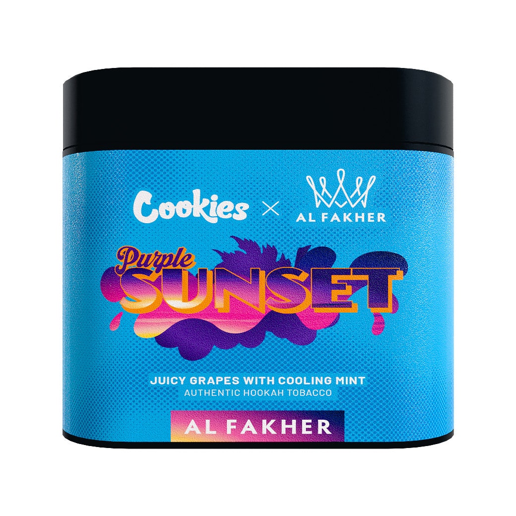 Al Fakher x Cookies Purple Sunset 0.5lb tub