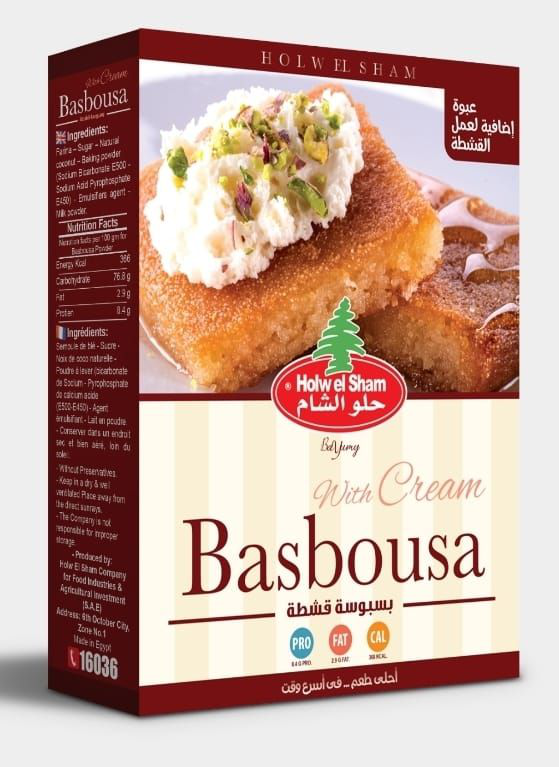 Holw El Sham Basbosa Cream 12X400GM