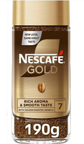 Nescafe Gold Glass Jar 6x190GM