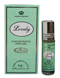 Al Rehab Lovely Perfume Oil 6ml – Pack of 6 (Half Dozen)